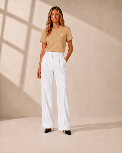 POLO RALPH LAUREN MARŠKINĖLIAI | KREMINĖ