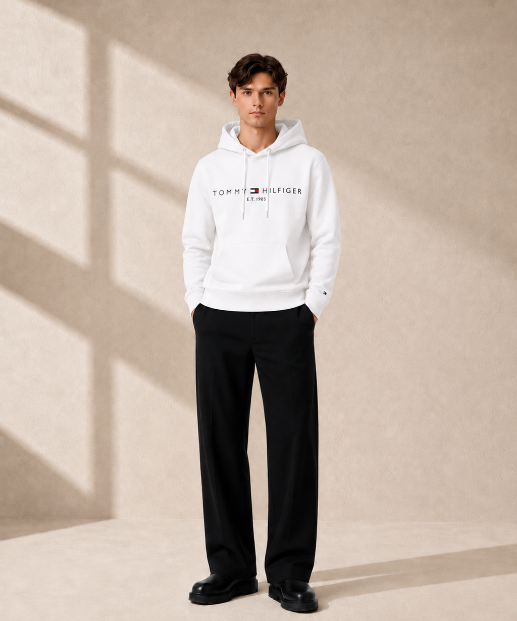 TOMMY HILFIGER DŽEMPERIS | BALTA
