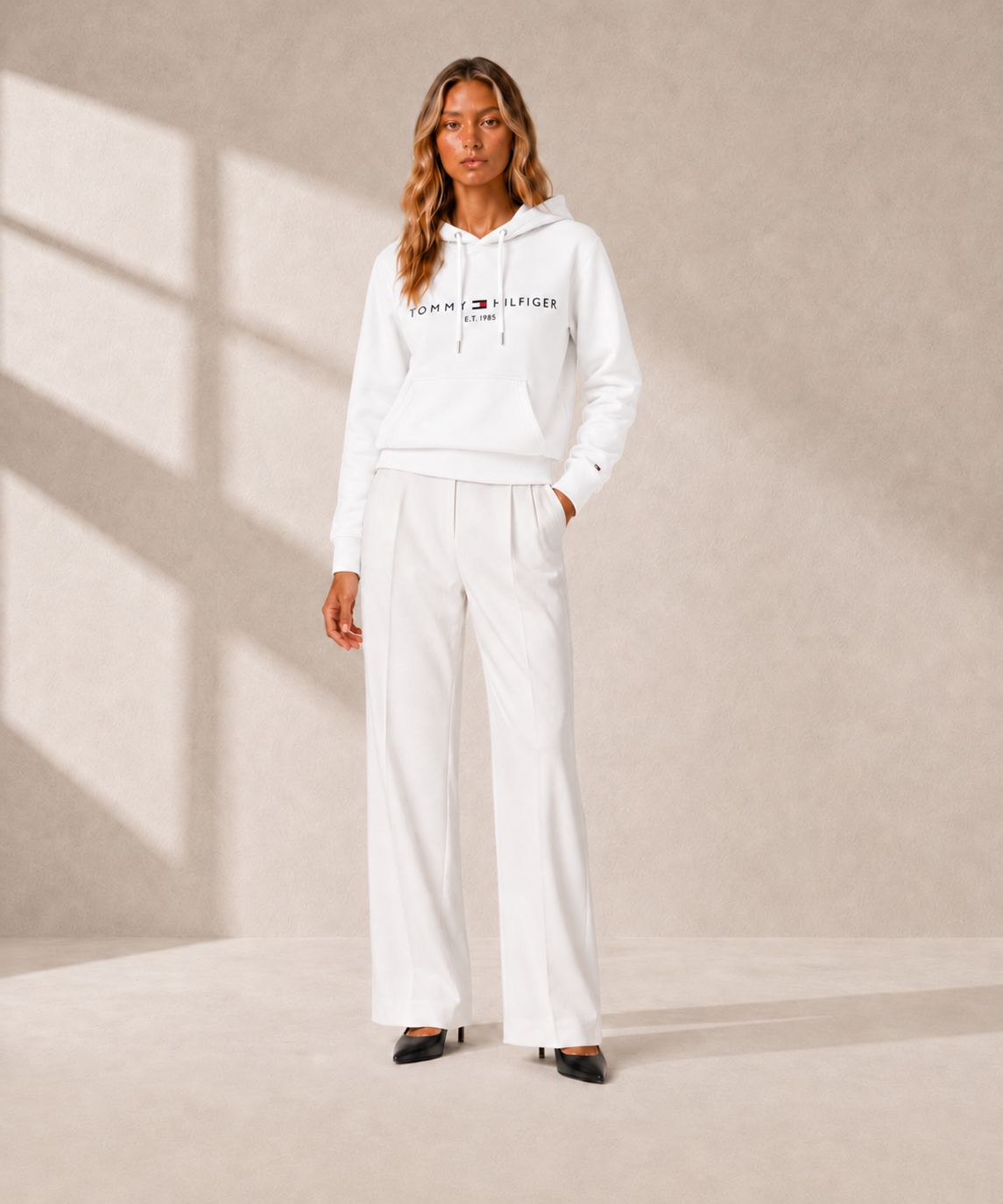 TOMMY HILFIGER DŽEMPERIS | BALTA