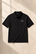 JOHN RICHMOND POLO SHIRT SU LOGO | JUODA