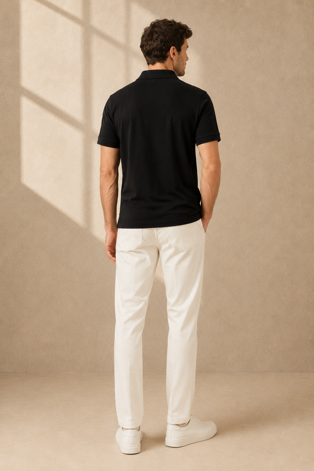 JOHN RICHMOND POLO SHIRT SU LOGO | JUODA