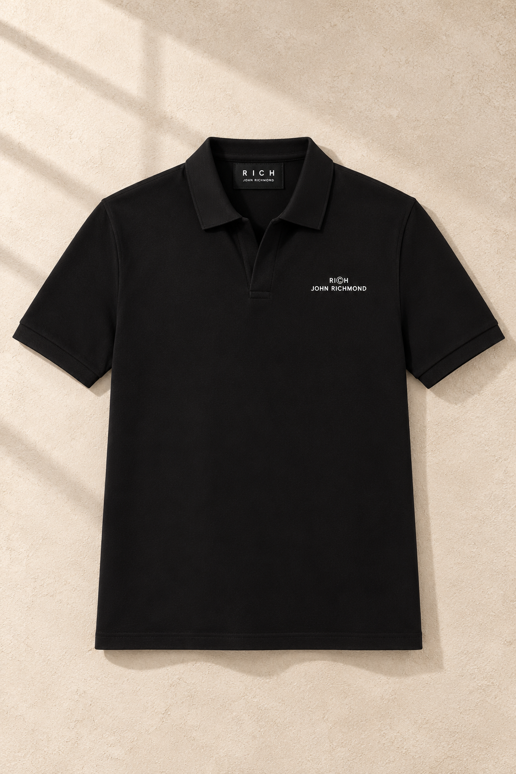 JOHN RICHMOND POLO SHIRT | JUODA