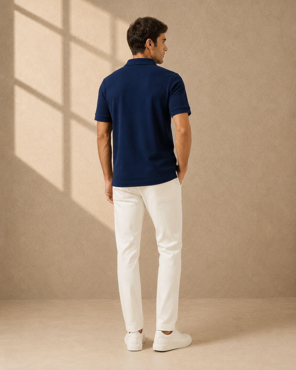 JOHN RICHMOND POLO SHIRT SU LOGO | TAMSIAI MĖLYNA