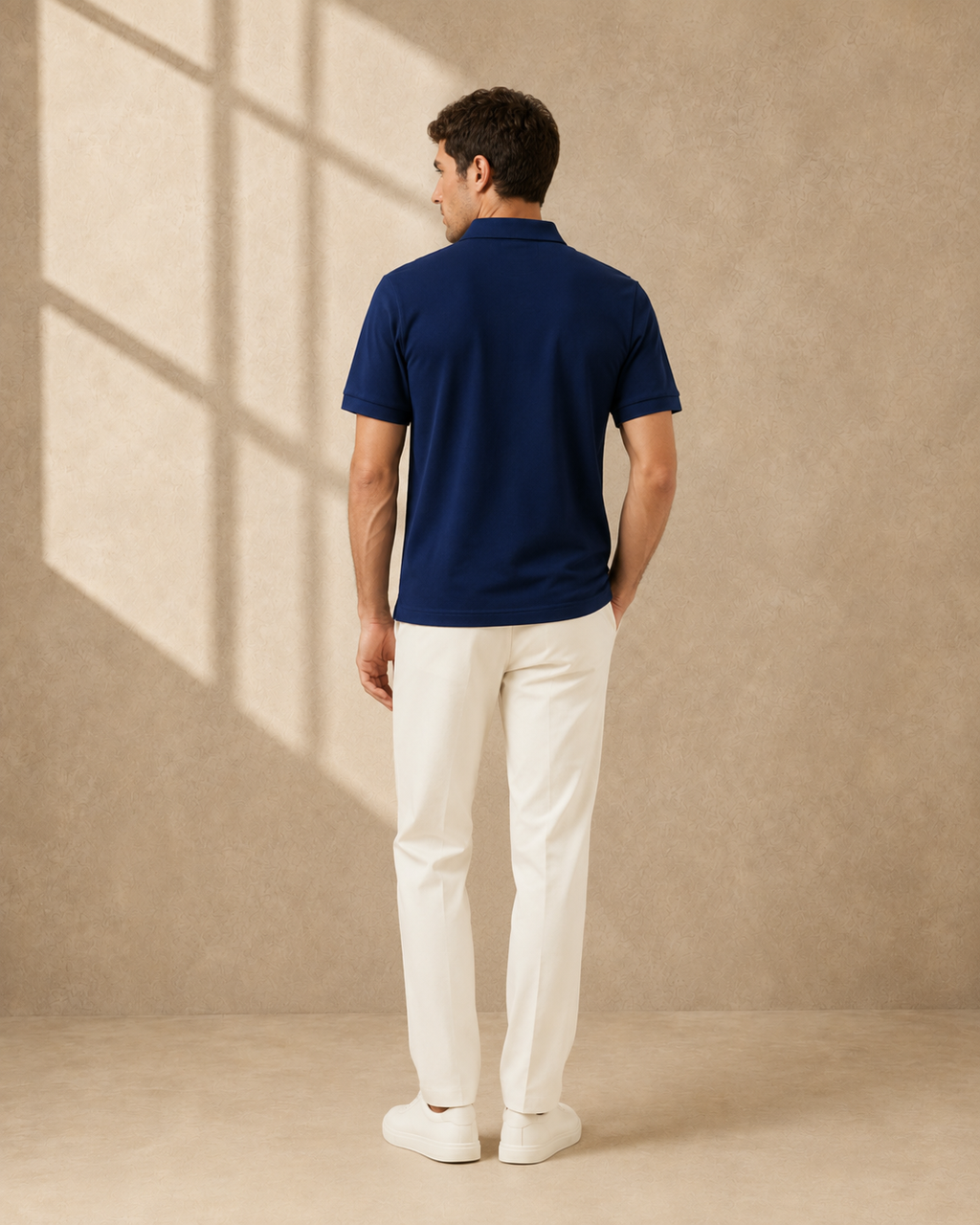 JOHN RICHMOND POLO SHIRT SU LOGO | TAMSIAI MĖLYNA