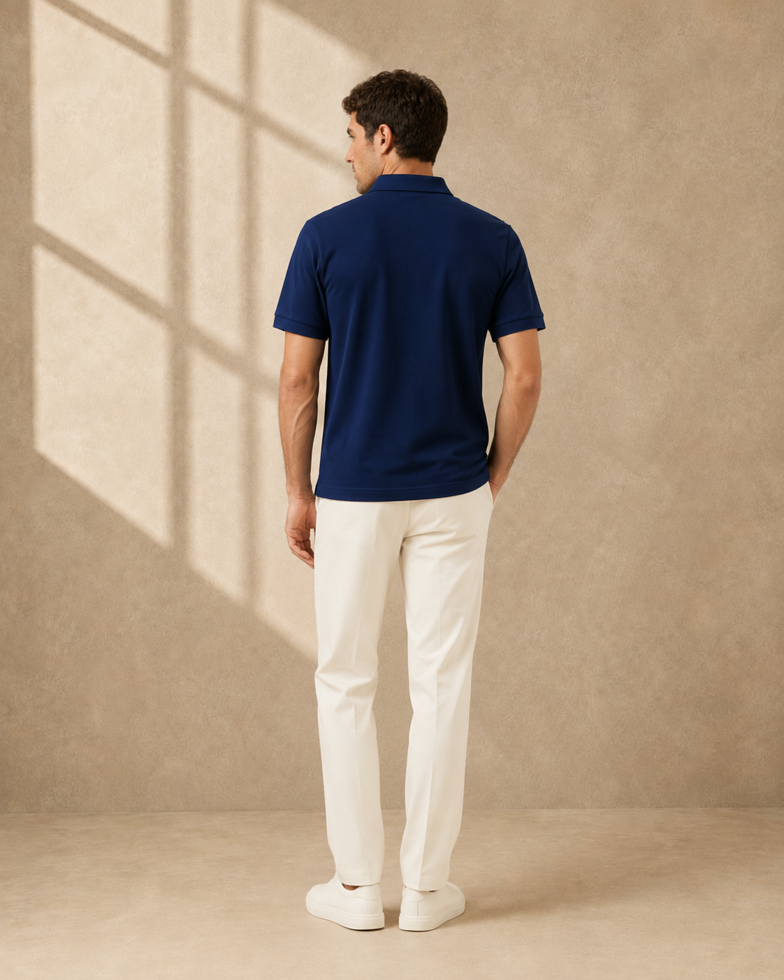 JOHN RICHMOND POLO SHIRT SU LOGO | TAMSIAI MĖLYNA