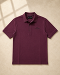 JOHN RICHMOND POLO SHIRT SU LOGO | BURGUNDY