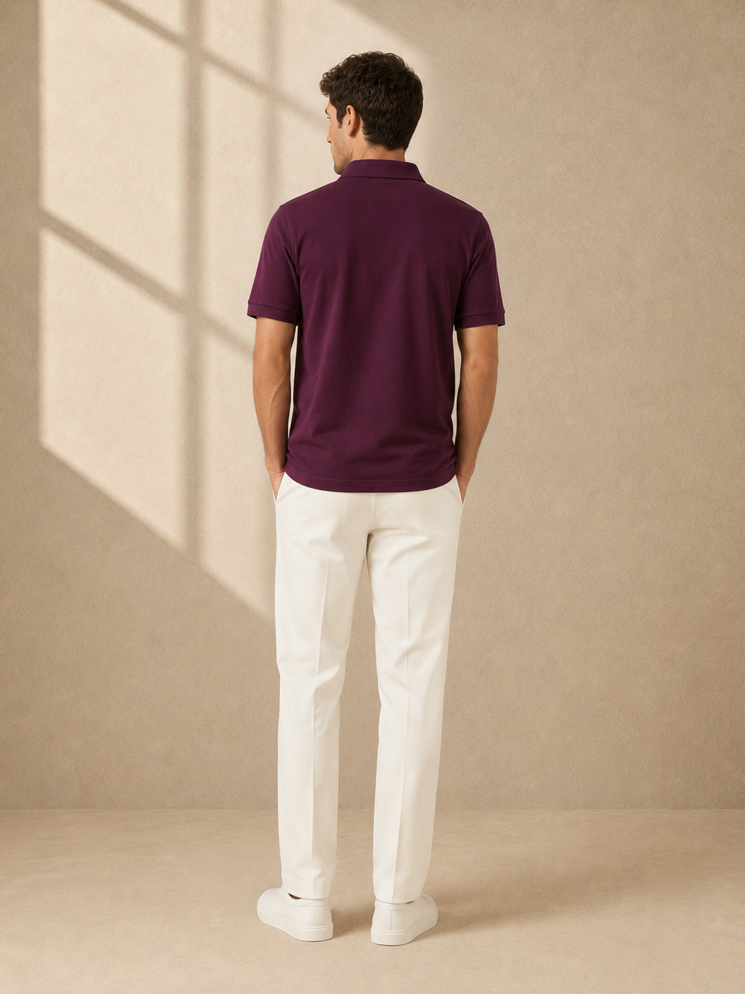 JOHN RICHMOND POLO SHIRT SU LOGO | BURGUNDY