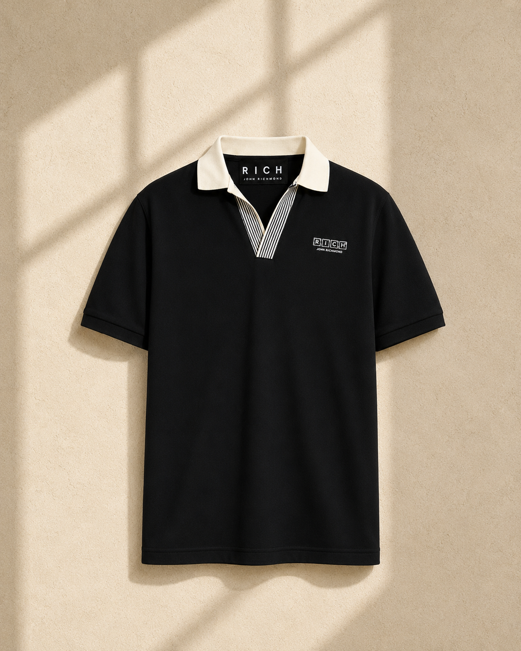 JOHN RICHMOND POLO SHIRT | JUODA