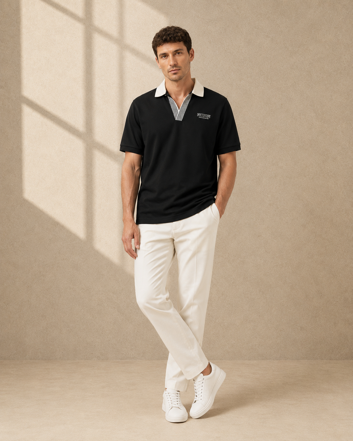 JOHN RICHMOND POLO SHIRT | JUODA