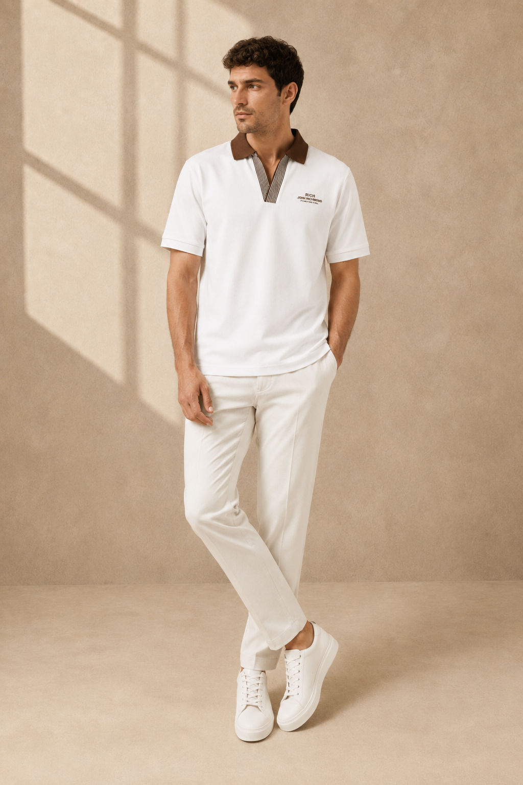 JOHN RICHMOND POLO SHIRT | BALTA / RUDA